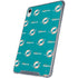 NFL Miami Dolphins Blitz Series iPad 11th Gen (2025) Clear Case