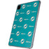 NFL Miami Dolphins Blitz Series iPad Pro 11in (2024) Clear Case