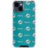NFL Miami Dolphins Blitz Series iPhone 15 Clear Case