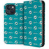 NFL Miami Dolphins Blitz Series iPhone 15 Plus Folio Case