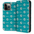 NFL Miami Dolphins Blitz Series iPhone 15 Pro Max Folio Case