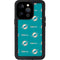 NFL Miami Dolphins Blitz Series iPhone 15 Pro Waterproof Case