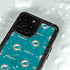 NFL Miami Dolphins Blitz Series iPhone 15 Pro Waterproof Case