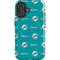 NFL Miami Dolphins Blitz Series iPhone 16 Magsafe Impact Case