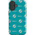 NFL Miami Dolphins Blitz Series iPhone 16 Plus Impact Case