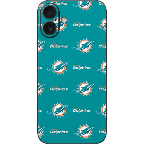 NFL Miami Dolphins Blitz Series iPhone 16 Plus Skin