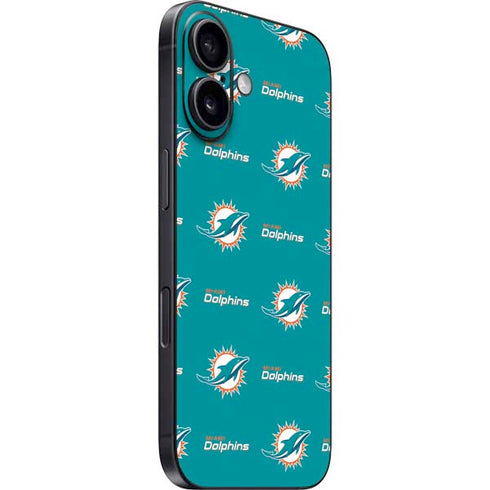 NFL Miami Dolphins Blitz Series iPhone 16 Plus Skin