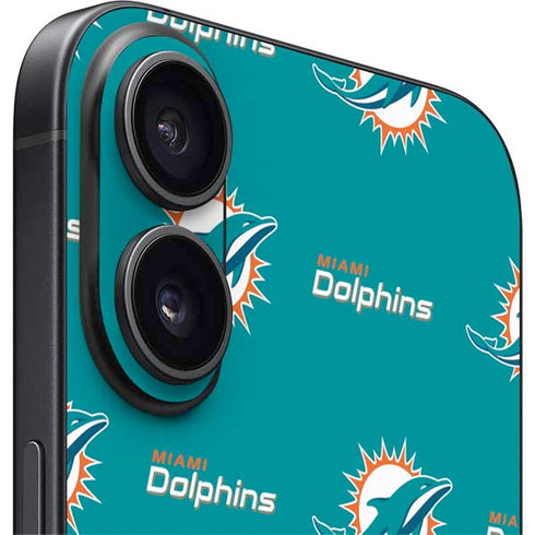 NFL Miami Dolphins Blitz Series iPhone 16 Plus Skin