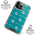 NFL Miami Dolphins Blitz Series iPhone 16 Pro Clear Case