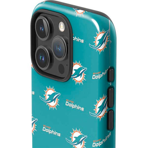 NFL Miami Dolphins Blitz Series iPhone 16 Pro Max Impact Case