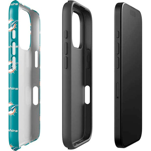 NFL Miami Dolphins Blitz Series iPhone 16 Pro Max Impact Case