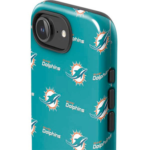 NFL Miami Dolphins Blitz Series iPhone 16e Impact Case
