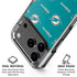 NFL Miami Dolphins Blitz Series iPhone 18 Pro Clear Case