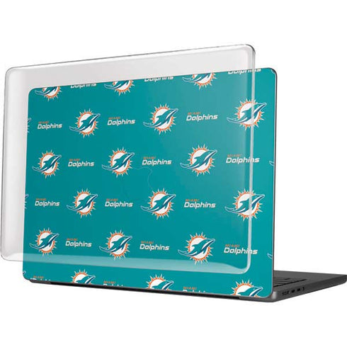 NFL Miami Dolphins Blitz Series MacBook Pro 14in (2021-24) Case plus Skin