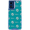 NFL Miami Dolphins Blitz Series Moto G 5G (2024) Clear Case