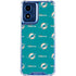 NFL Miami Dolphins Blitz Series Moto G 5G (2024) Clear Case