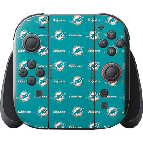NFL Miami Dolphins Blitz Series Nintendo Switch 2 (2025) with Joy-Con Skin