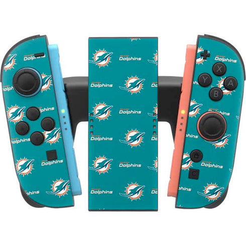 NFL Miami Dolphins Blitz Series Nintendo Switch 2 (2025) Joy-Con Controller Skin