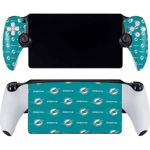 NFL Miami Dolphins Blitz Series PlayStation Portal Remote Player Skin