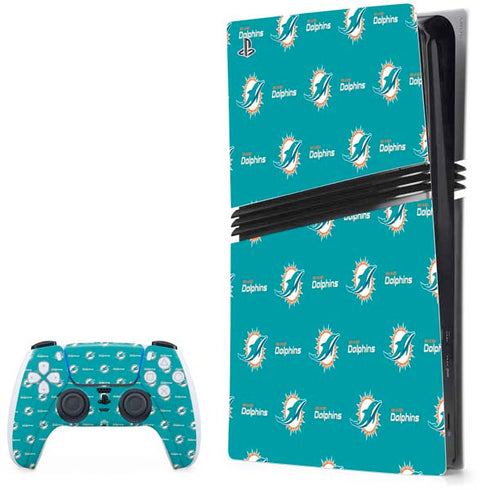 NFL Miami Dolphins Blitz Series PS5 Pro Bundle Skin