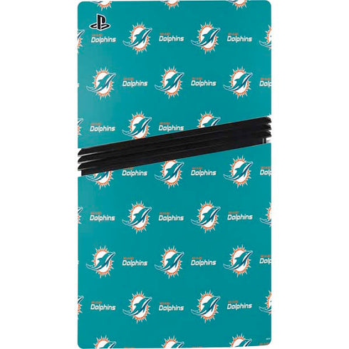 NFL Miami Dolphins Blitz Series PS5 Pro Console Skin