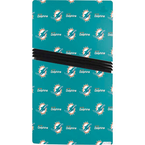 NFL Miami Dolphins Blitz Series PS5 Pro Console Skin