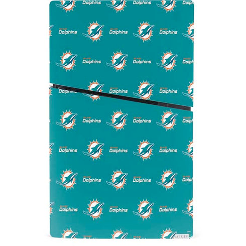 NFL Miami Dolphins Blitz Series PS5 Slim Digital Edition Console Skin