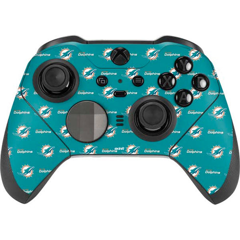 NFL Miami Dolphins Blitz Series Xbox Elite Wireless Controller Series 2 Skin