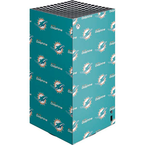 NFL Miami Dolphins Blitz Series XBox Series X Digital Edition Console Skin