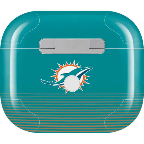 NFL Miami Dolphins Breakaway Apple AirPods (3rd Gen 2021) Skin