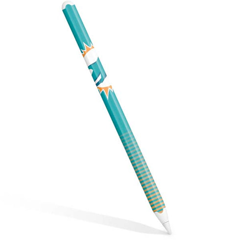 NFL Miami Dolphins Breakaway Apple Pencil (2nd Gen 2019) Skin