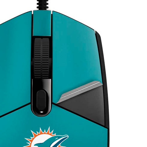 NFL Miami Dolphins Breakaway G203 Prodigy RGB Wired Gaming Mouse Skin