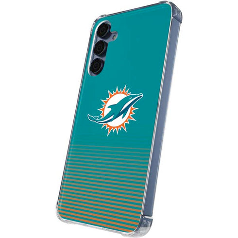 NFL Miami Dolphins Breakaway Galaxy A55 5G Clear Case