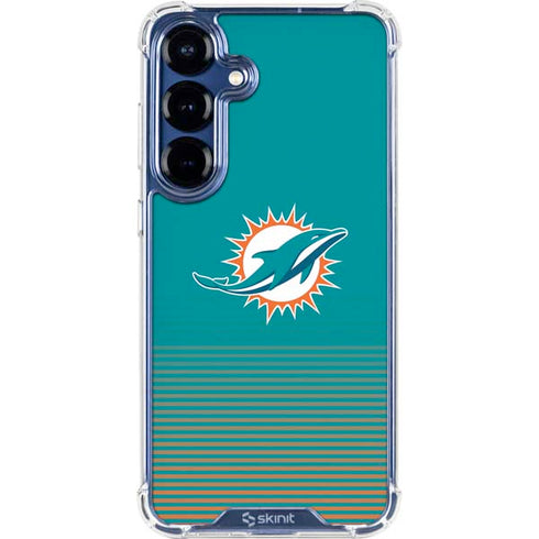 NFL Miami Dolphins Breakaway Galaxy S25 Clear Case