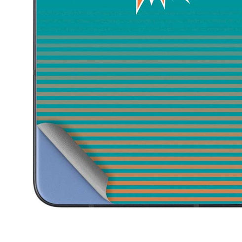 NFL Miami Dolphins Breakaway Galaxy Z Fold5 5G Skin