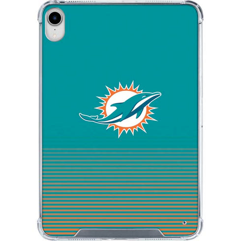 NFL Miami Dolphins Breakaway iPad 11th Gen (2025) Clear Case