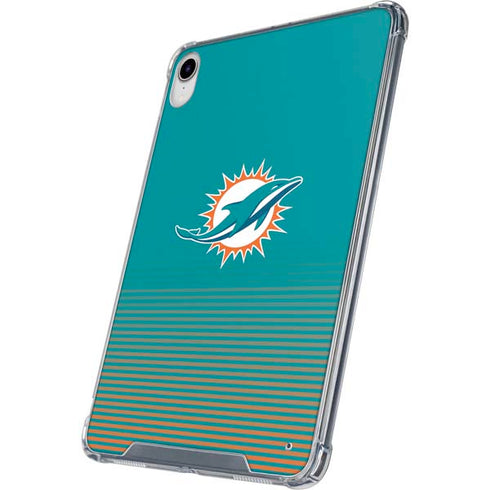 NFL Miami Dolphins Breakaway iPad 11th Gen (2025) Clear Case