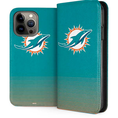 NFL Miami Dolphins Breakaway iPhone 15 Pro Max Folio Case