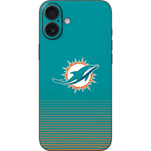 NFL Miami Dolphins Breakaway iPhone 16 Plus Skin