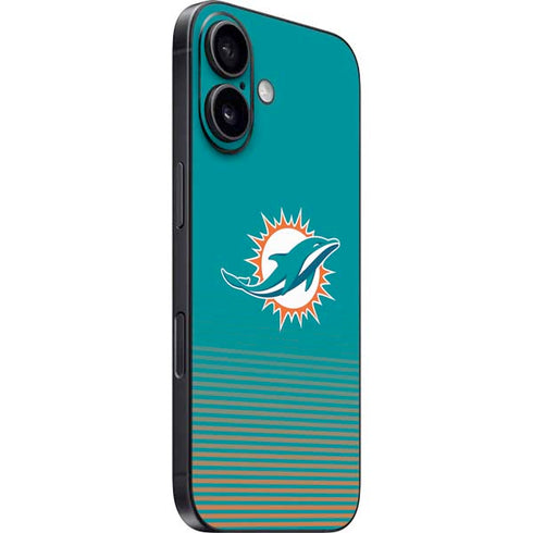 NFL Miami Dolphins Breakaway iPhone 16 Plus Skin