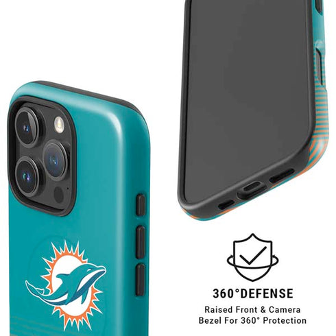NFL Miami Dolphins Breakaway iPhone 16 Pro Magsafe Impact Case