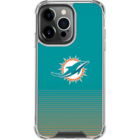 NFL Miami Dolphins Breakaway iPhone 16 Pro Max Clear Case