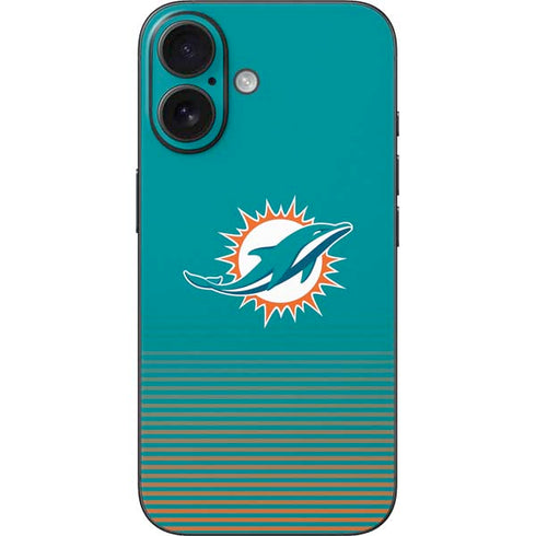 NFL Miami Dolphins Breakaway iPhone 16 Skin