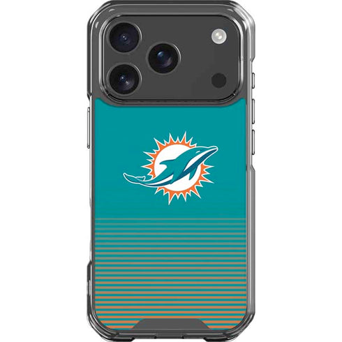NFL Miami Dolphins Breakaway iPhone 18 Pro Clear Case
