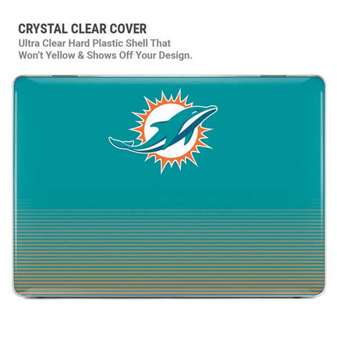 NFL Miami Dolphins Breakaway MacBook Pro 14in (2021-24) Case plus Skin