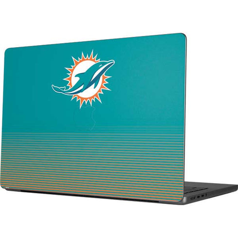 NFL Miami Dolphins Breakaway Apple MacBook Pro 14-inch Skin