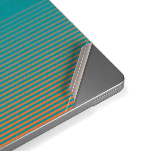 NFL Miami Dolphins Breakaway Apple MacBook Pro 14-inch Skin