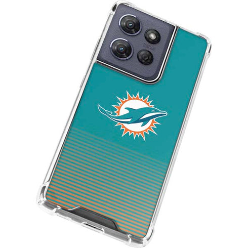NFL Miami Dolphins Breakaway Moto G Power 5G (2025) Clear Case