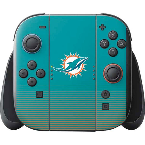 NFL Miami Dolphins Breakaway Nintendo Switch 2 (2025) with Joy-Con Skin