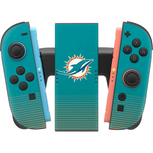 NFL Miami Dolphins Breakaway Nintendo Switch 2 (2025) Joy-Con Controller Skin